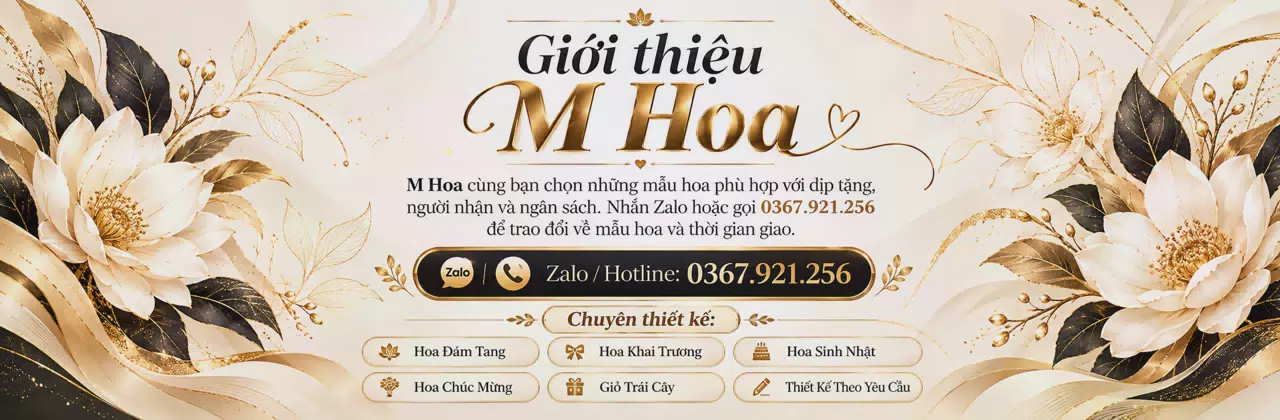Ảnh bìa Shop hoa tươi Xã Trung Giã Hà Nội - Gửi hoa thay một lời nhắn